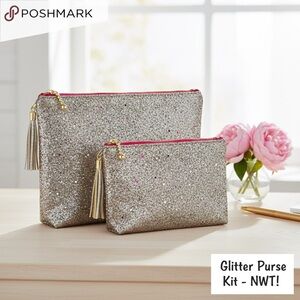 Glitter Purse Kit with Tassels